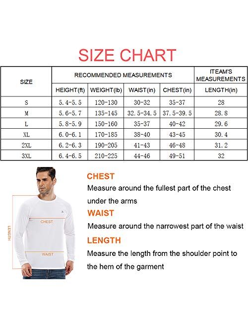 Devoropa Men's UPF 50+ Sun Protection Hoodie Long Sleeve Fishing Hiking T-Shirt with Thumbhole