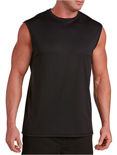 Harbor Bay by DXL Big and Tall Muscle Swim Tee Shirt