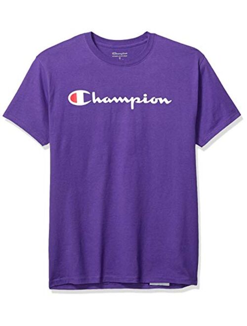 Champion Men's Classic Jersey Script T-Shirt