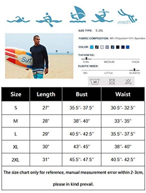 DUOFIER Men UPF 50+ UV Sun Protection Outdoor Long Sleeve Performance T-Shirt for Fishing, Hiking, Outdoor Running