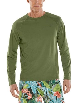 UPF 50  Men's Hightide Long Sleeve Swim Shirt - Sun Protective