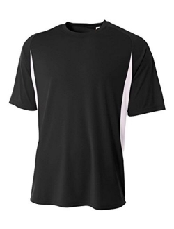 Mens Rash Guard Swim Shirt SPF 40+ Loose Fit Fitting Swimwear