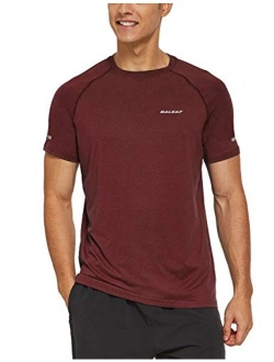 Men's Quick Dry Short Sleeve T-Shirt Running Workout Shirts