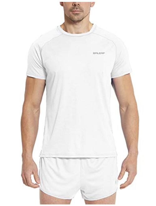 BALEAF Men's Quick Dry Short Sleeve T-Shirt Running Workout Shirts