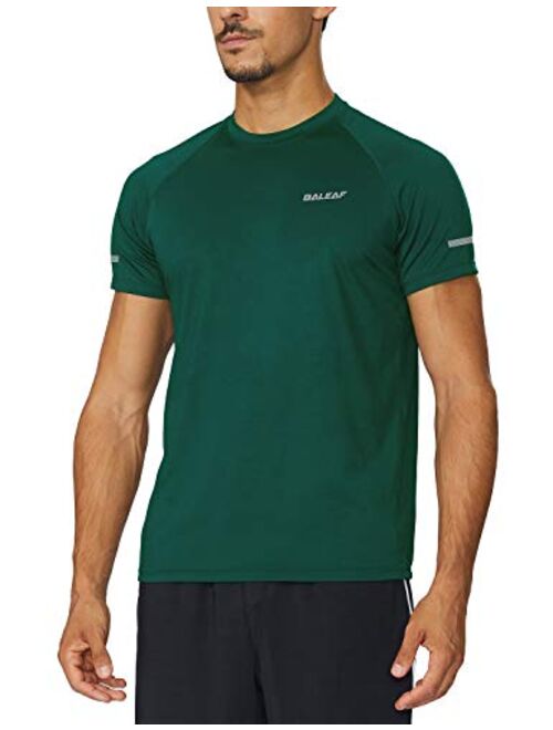 BALEAF Men's Quick Dry Short Sleeve T-Shirt Running Workout Shirts