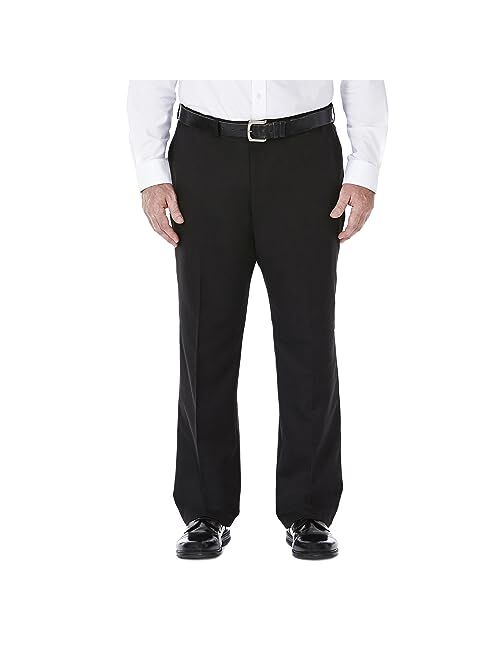 Haggar Men's Cool 18 Flat Front Pant Reg. and Big & Tall Sizes