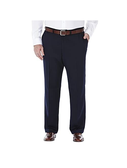 Haggar Men's Cool 18 Flat Front Pant Reg. and Big & Tall Sizes