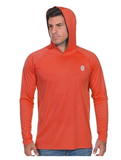 Fishing Shirts for Men Long Sleeve - Sun Protection SPF 50+ UV Tshirt Hoodies