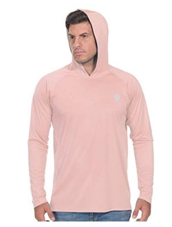 Fishing Shirts for Men Long Sleeve - Sun Protection SPF 50+ UV Tshirt Hoodies