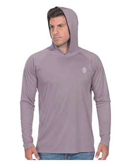 Fishing Shirts for Men Long Sleeve - Sun Protection SPF 50+ UV Tshirt Hoodies