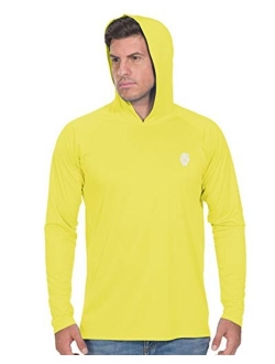 Fishing Shirts for Men Long Sleeve - Sun Protection SPF 50+ UV Tshirt Hoodies