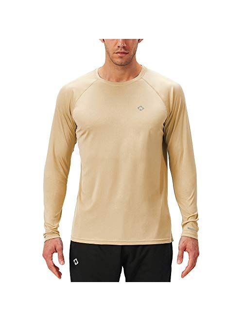 Naviskin Men's Sun Protection UPF 50+ UV Outdoor Long Sleeve T-Shirt