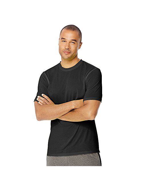 Hanes Sport Men's Heathered Performance Moisture Wicking T-Shirt