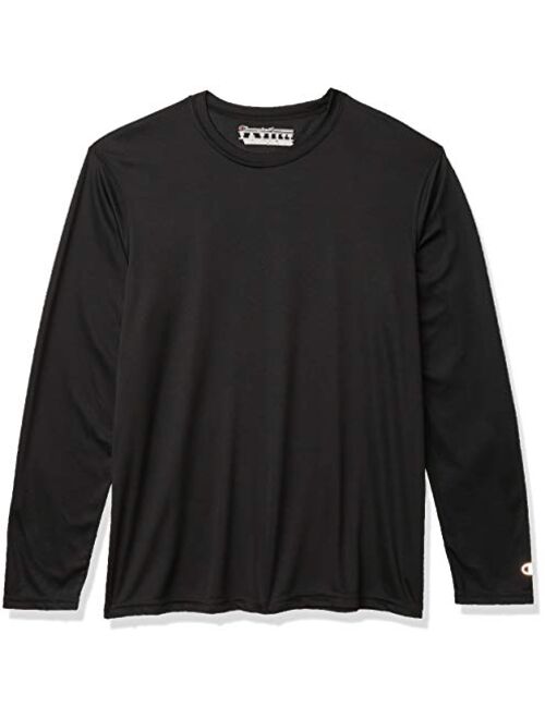 Champion Men's Long-Sleeve Double-Dry Performance T-Shirt