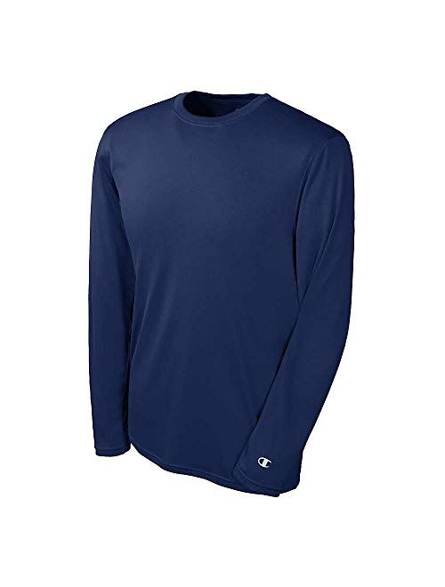 Champion Men's Long-Sleeve Double-Dry Performance T-Shirt