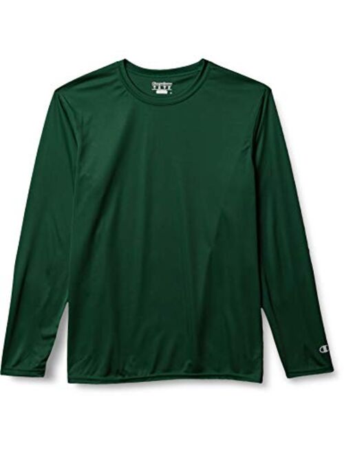 Champion Men's Long-Sleeve Double-Dry Performance T-Shirt