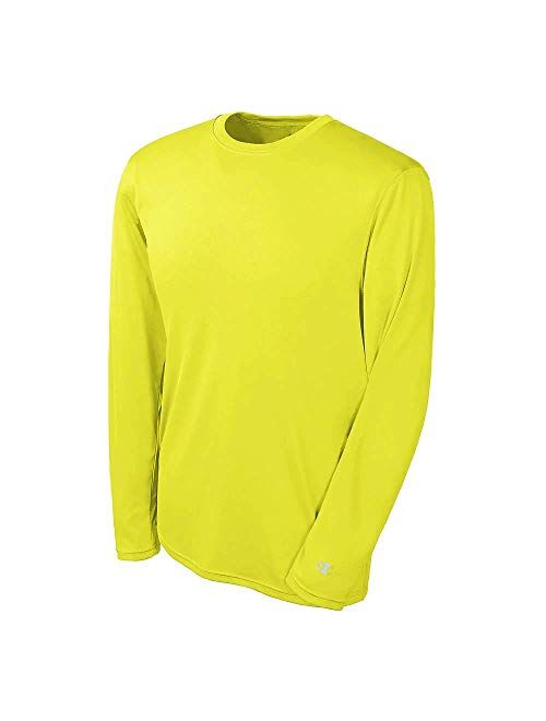 Champion Men's Long-Sleeve Double-Dry Performance T-Shirt