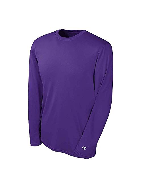 Champion Men's Long-Sleeve Double-Dry Performance T-Shirt