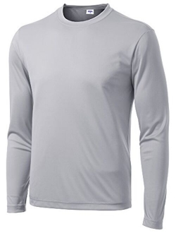 Opna Men's Long Sleeve Moisture Wicking Athletic Shirts