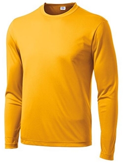 Opna Men's Long Sleeve Moisture Wicking Athletic Shirts