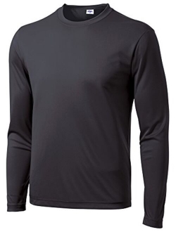 Opna Men's Long Sleeve Moisture Wicking Athletic Shirts