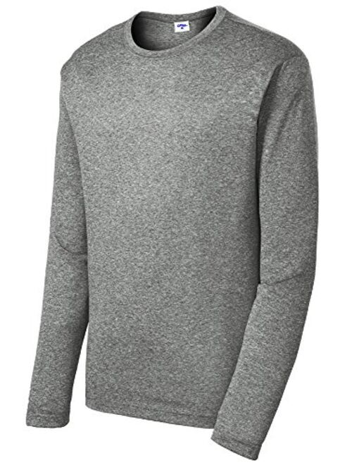 Opna Men's Long Sleeve Moisture Wicking Athletic Shirts