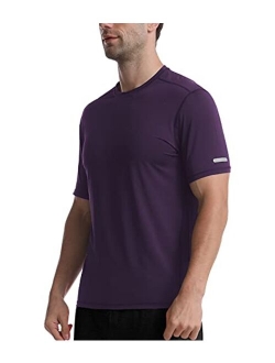 Dry Fit Athletic Shirts for Men Short Sleeve Workout Shirt