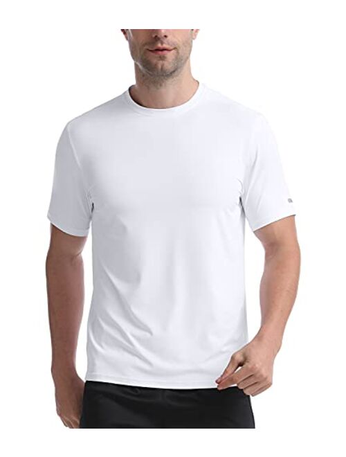 Dry Fit Athletic Shirts for Men Short Sleeve Workout Shirt