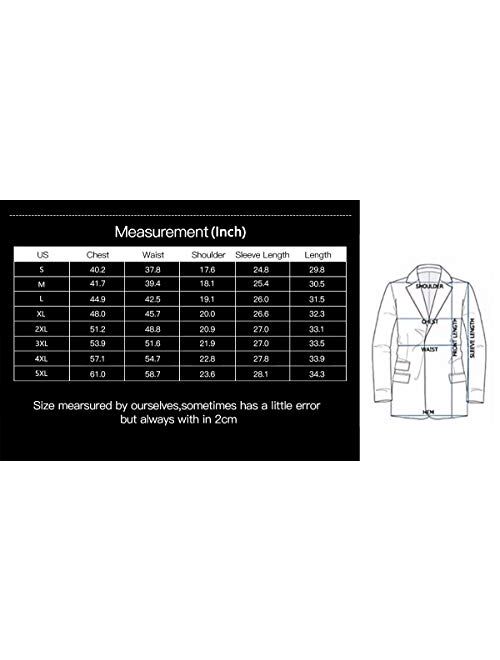 SuiSional Men's Luxury Dress Slim Fit Tuxedo Suit Jacket and Stylish Blazer