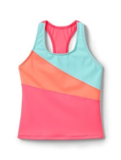 Girls Plus Racerback Tankini Top