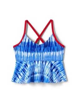 Girls Plus Racerback Tankini Top