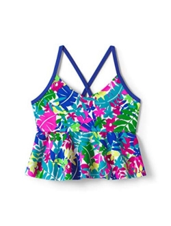 Girls Plus Racerback Tankini Top