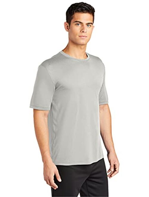 Clothe Co. Men's Short Sleeve Moisture Wicking Athletic T-Shirt