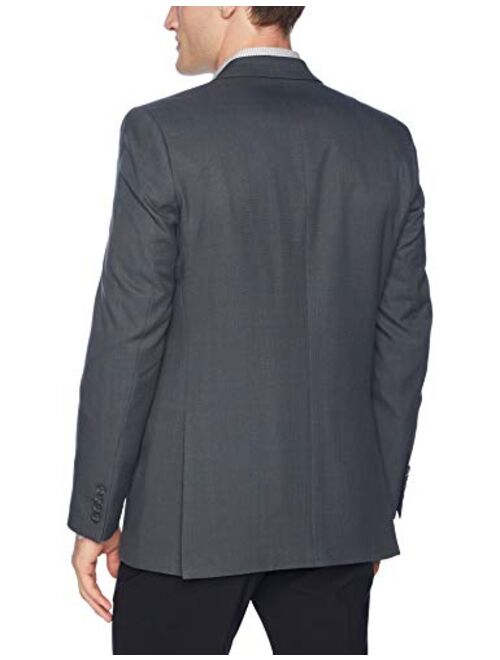 Buy Haggar Men's Travel Performance Stria Tic Tailored Fit Suit ...