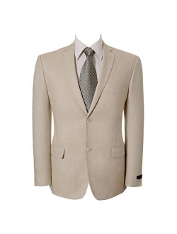 P&L Men's Classic Fit Two-Button Stretch Blazer Suit Separate Jacket