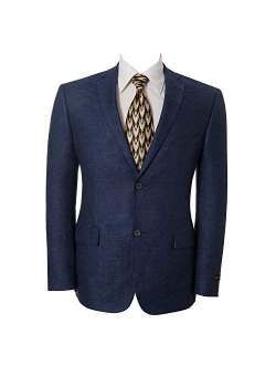 P&L Men's Classic Fit Two-Button Stretch Blazer Suit Separate Jacket