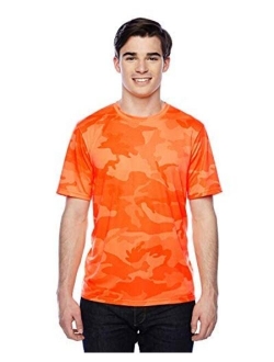 Men's Short Sleeve Double Dry Performance Moisture Wicking T-Shirt