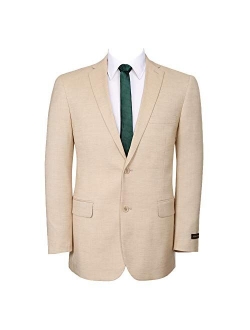 Pio Lorenzo Men's Classic Fit 2 Button Blazer Suit Separate Jacket