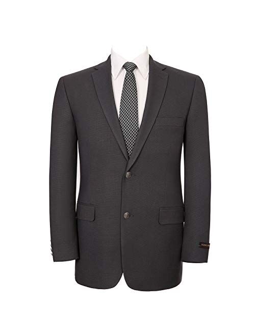 Pio Lorenzo Men's Classic Fit 2 Button Blazer Suit Separate Jacket