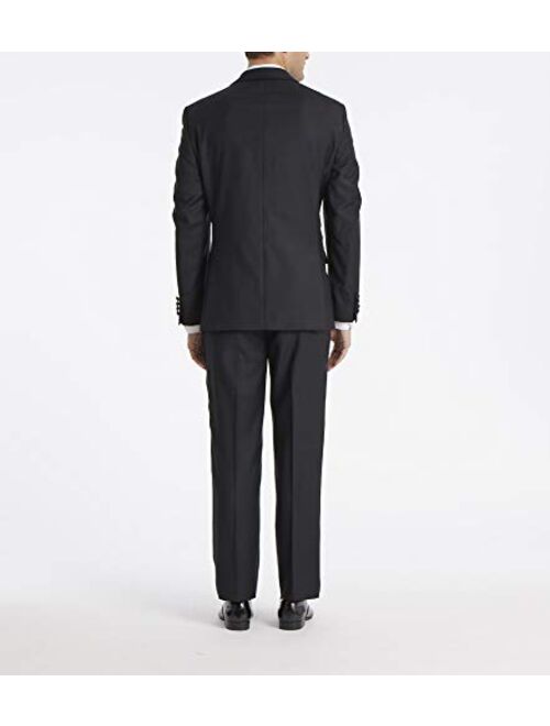 Calvin Klein Men's Modern Fit 100% Wool Tuxedo Suit Separates-Custom Jacket & Pant Size Selection