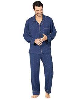 Classic Mens Pajamas Cotton - Men Pajamas Set