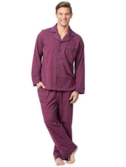 Classic Mens Pajamas Cotton - Men Pajamas Set