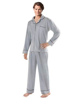 Classic Mens Pajamas Cotton - Men Pajamas Set