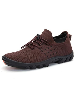 Leyang Mens Trail Running Shoes Womens Minimalist Comfortable Lightweight Barefoot Athletic Walking Jogging Sneakers