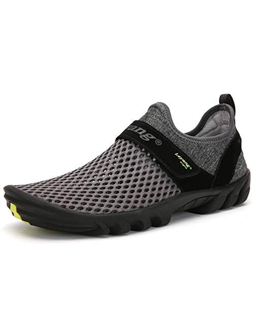 Leyang Mens Trail Running Shoes Womens Minimalist Comfortable Lightweight Barefoot Athletic Walking Jogging Sneakers