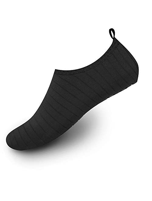 FADTOP Barefoot Quick-Dry Water Sports Shoes Aqua Socks for Swim Beach Pool Surf Yoga for Women Men