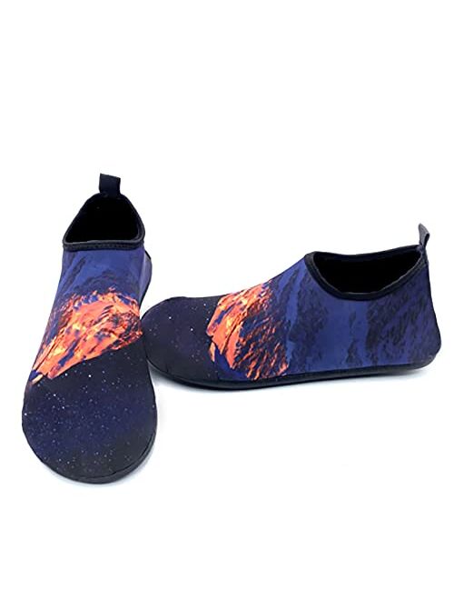 FADTOP Barefoot Quick-Dry Water Sports Shoes Aqua Socks for Swim Beach Pool Surf Yoga for Women Men