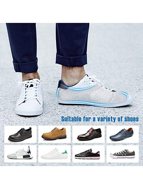 Closemate No Show Socks 6 Pairs Non Slip Cotton Low Cut Invisible Casual Socks for Men & Women