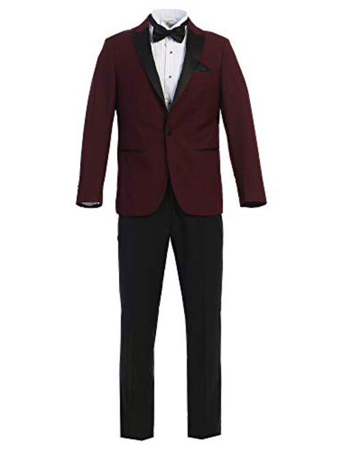 Men's Classic Formal Tuxedo Suit - Ultra Soft Fabric