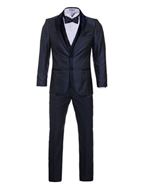 Men's Classic Formal Tuxedo Suit - Ultra Soft Fabric